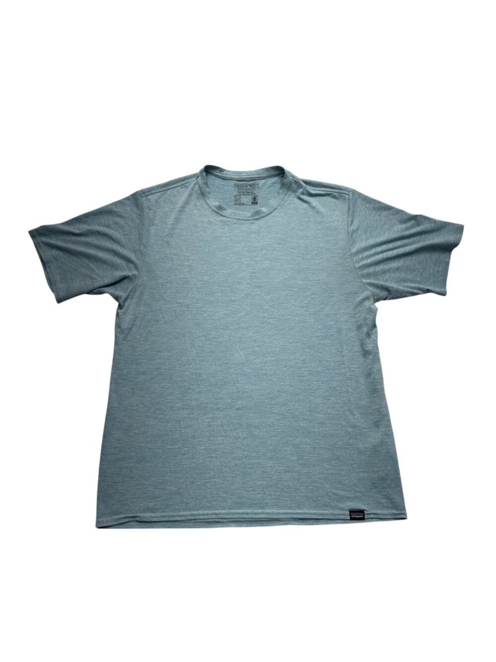 Patagonia Mens Capilene Cool Daily T Shirt Size M Blue Short Sleeve Performance